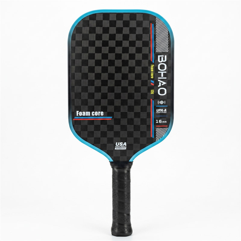 廣東博皓匹克球拍源頭廠家直銷(xiāo)Bohao專(zhuān)業(yè)匹克球拍12K碳纖維USAPA認(rèn)證攻防兼?zhèn)淠信ㄓ闷タ伺妮p質(zhì)高彈 支持個(gè)性化定制。  -6